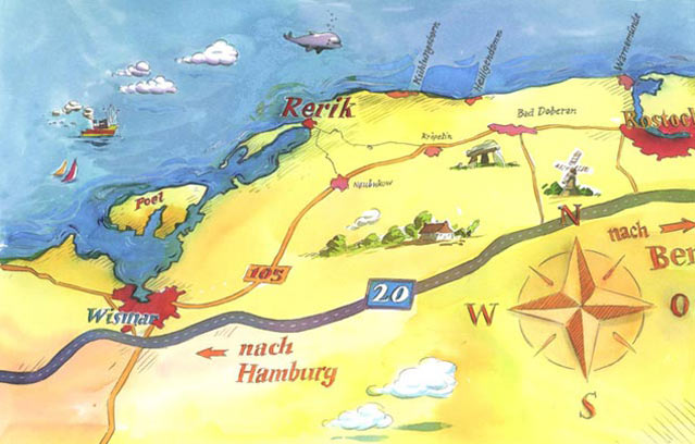 Ferienwohnungen direkt am Strand in Rerik an der Ostsee